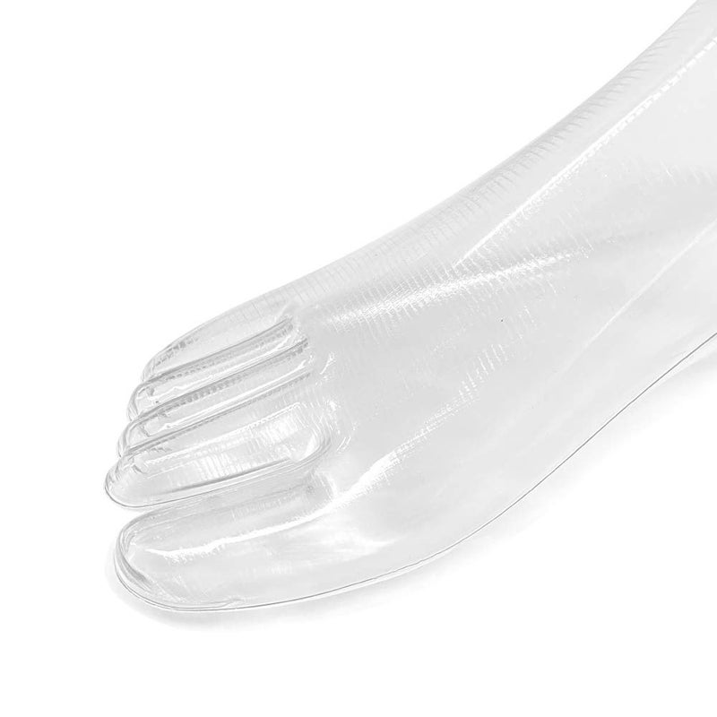 SteelFever 1 Pair Plastic Foot Model Tools Shoes Support for Ankle-High Shoes Display (Transparent) - Image 5